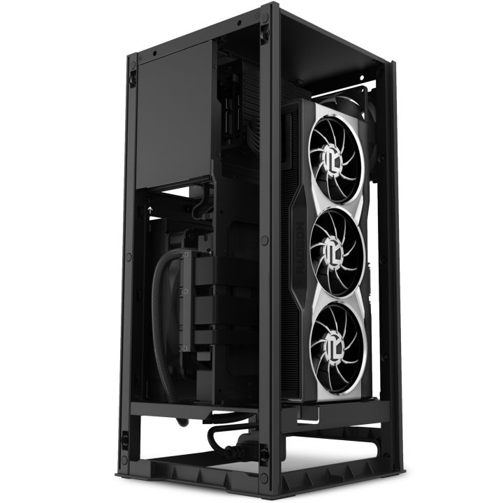 NZXT 推出新款H1 直立式迷你機殼，內建一體式水冷散熱器及750W 金牌