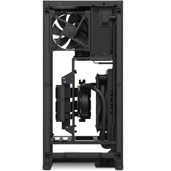 NZXT 推出新款H1 直立式迷你機殼，內建一體式水冷散熱器及750W 金牌