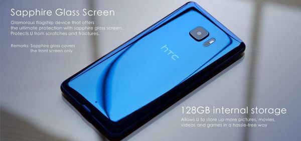 HTC 是少數在手機蓋板上使用藍寶石的廠商之一