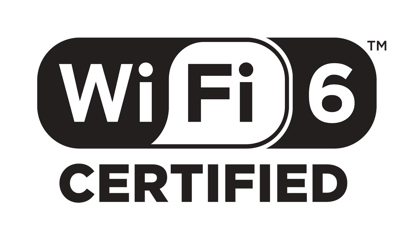 Wi-Fi 6 的認別 LOGO。