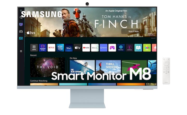 三星發表全新智慧連網螢幕 Smart Monitor M8 及 Odyssey Neo G8 電競螢幕，滿足居家辦公和娛樂需求