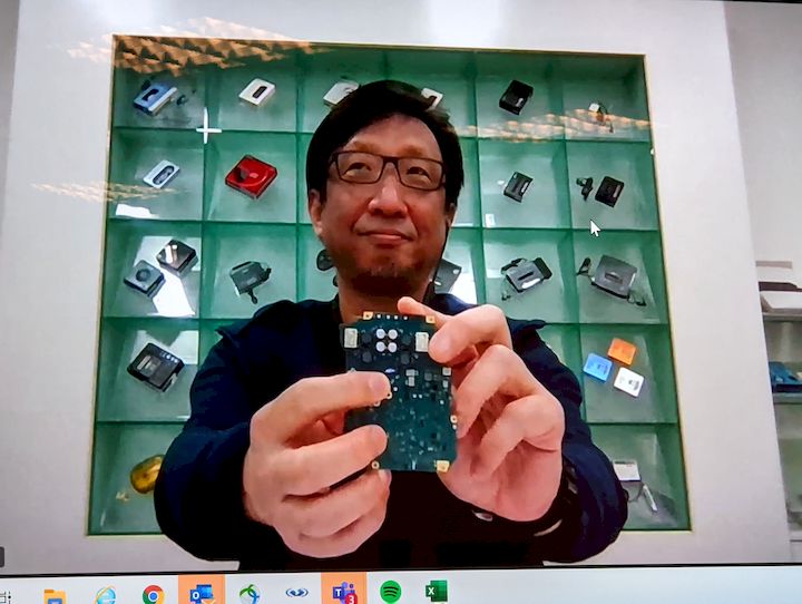 Sony 音質計工程師佐藤浩明先生，透過遠端連線方式，分享 WM1M2 系列的計概念。