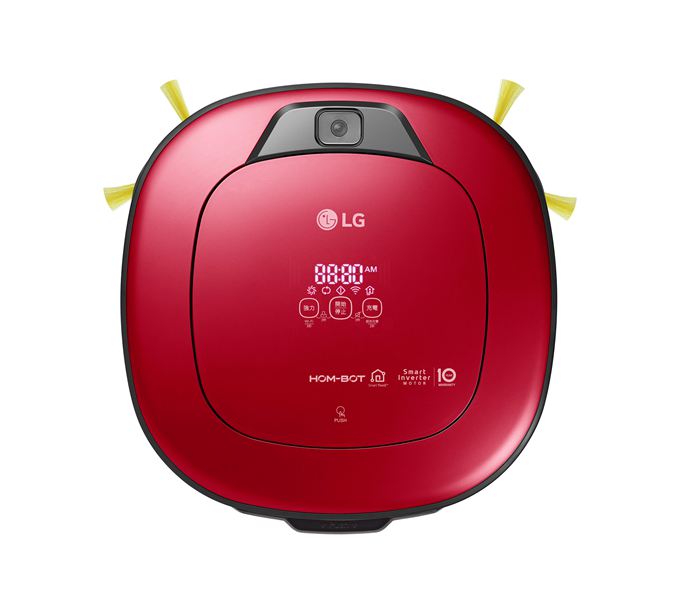 LG CordZero WiFi濕拖清潔機器人-單眼(VR6680TMRW)