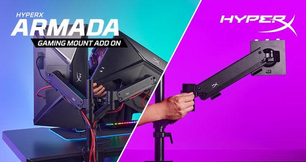 釋放你的桌面空間！HyperX推出全新Armada 25及27吋電競螢幕