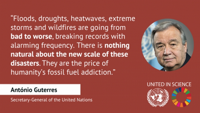 世界氣象組織氣候報告：我們在進入「未知的破壞領域」