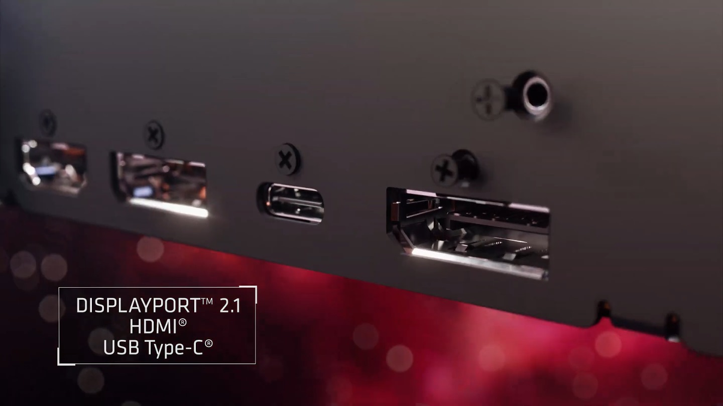 提供HDMI、DisplayPort、USB Type-C影音輸出端。