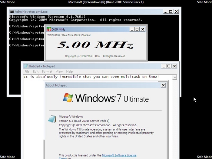 比官方最低規格更低！他把Windows 7裝在Pentium-S古董處理器+128MB上仍跑得很好
