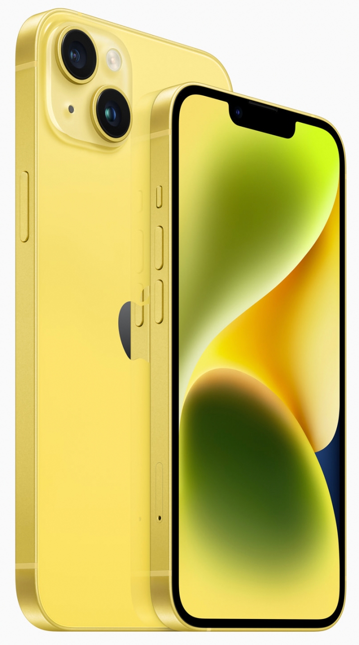 黃色來了！iPhone 14 和 iPhone 14 Plus 推新款