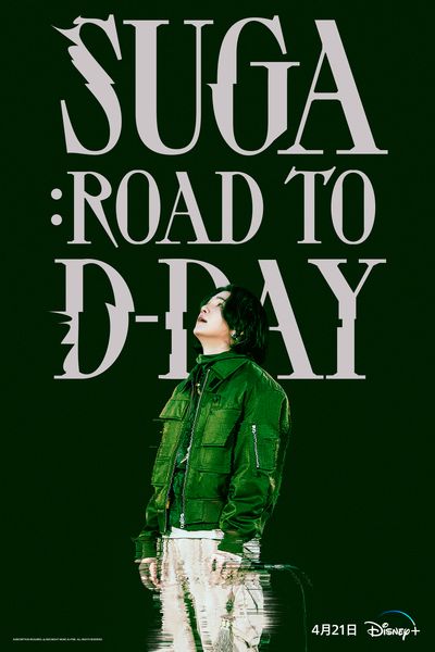 《SUGA: Road to D-DAY》BTS成員SUGA最新紀錄片將於4月21日在Disney+ 上線