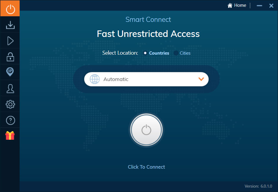 Ivacy VPN 的應用工具簡單易用，透過全自動連線，可以一鍵快速隱藏自己的 IP，自由自在地在網路上衝浪！