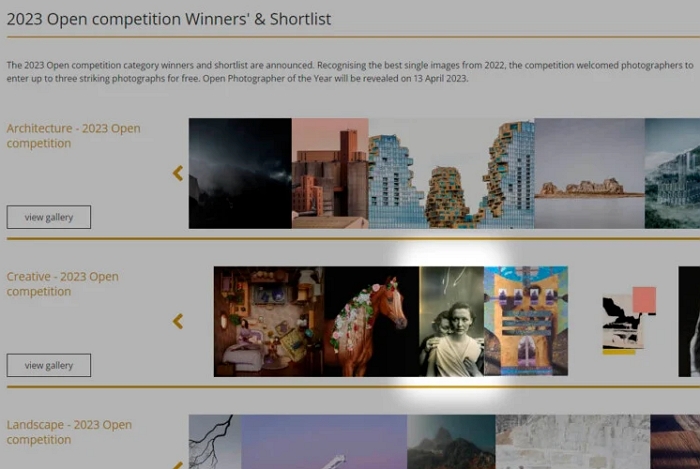 索尼世界攝影大獎頒獎典禮上，一位優勝組照片創作者自曝是由AI生成圖片拒絕領獎