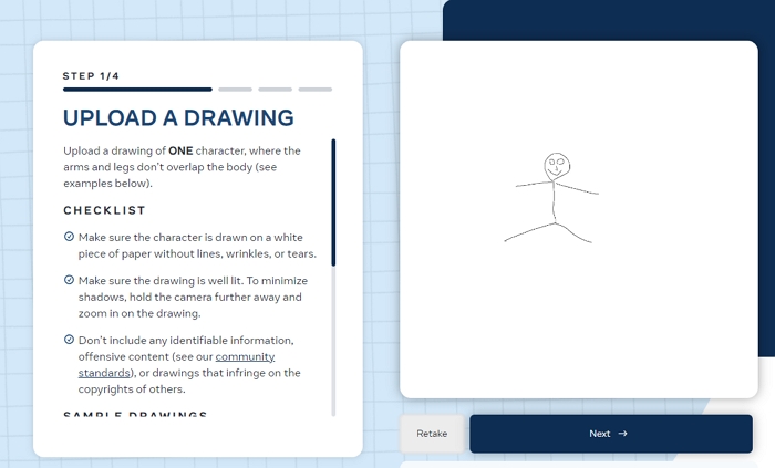 Meta 開源的AI繪圖專案「Animated Drawings」：可以把你的潦草塗鴉，5驟立刻變成動畫