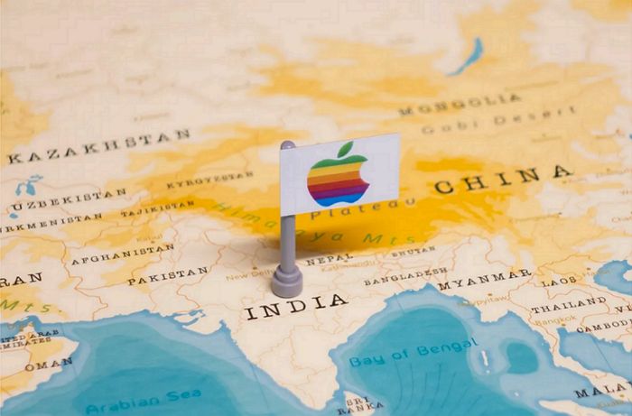 來源：Shutterstock蘋果計劃提高iPhone在印度組裝的比重。