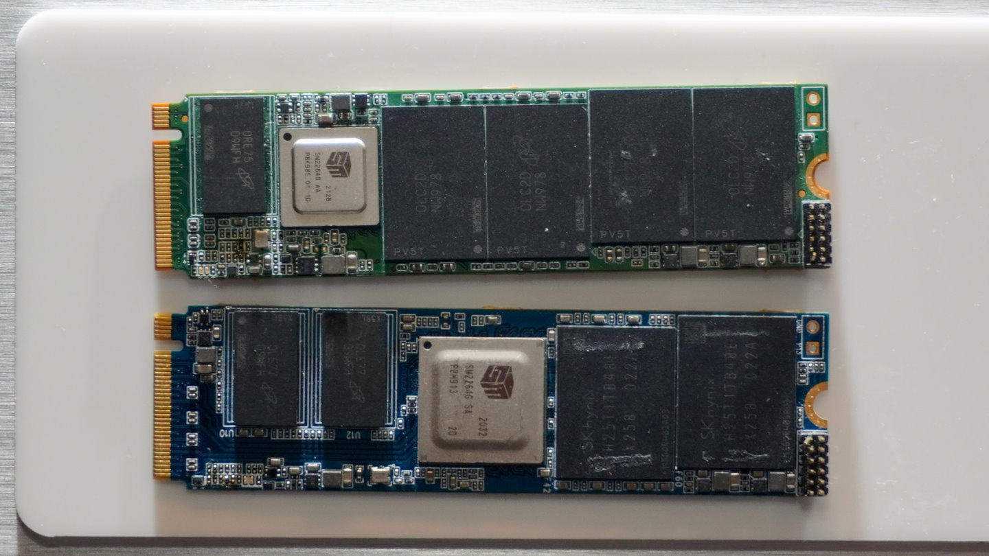 SM2264具有DRAM緩衝記憶體的旗艦級產品。