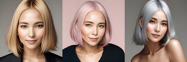 訊連推出AIGC新功能，獨家AI換髮色、婚紗造型虛擬人像
