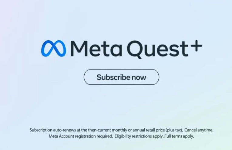 Meta推出VR訂閱服務Quest+，每月費用7.99美元玩到飽