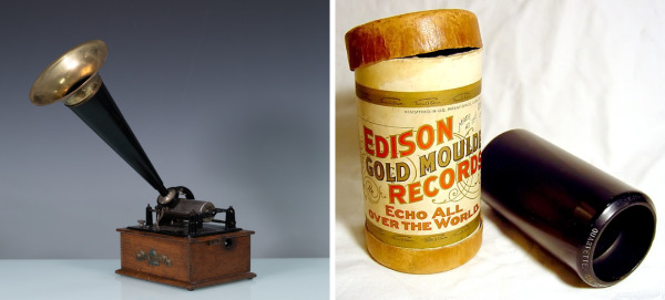 愛迪生留聲機圓和圓唱片