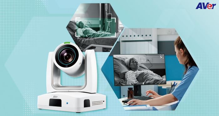 圓展最新醫療級攝影機MD120UI上市，透過AI功能實現高效病房照。