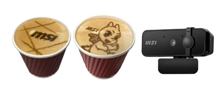 微星打造文青咖啡廳舉辦「仲夏 Yay 玩」，合作韓國療癒 IP「PINK & VEN」