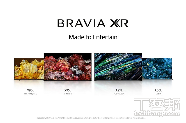 今年度 Sony 旗下載認知智慧處理器 XR 的高階電視，共涵蓋了四種面板技術，確實不太容易選擇。 