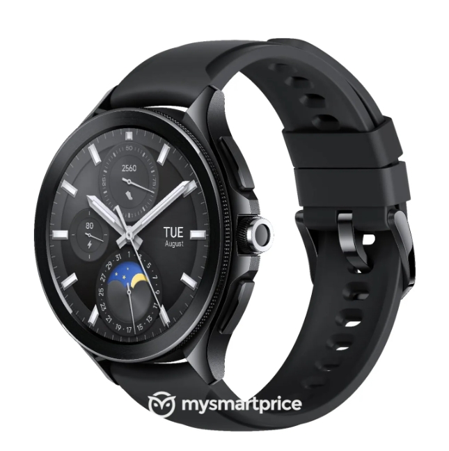 小米手錶Watch 2 Pro 外形曝光：兩種顏色配旋鈕錶冠、不鏽鋼錶殼機械感十足
