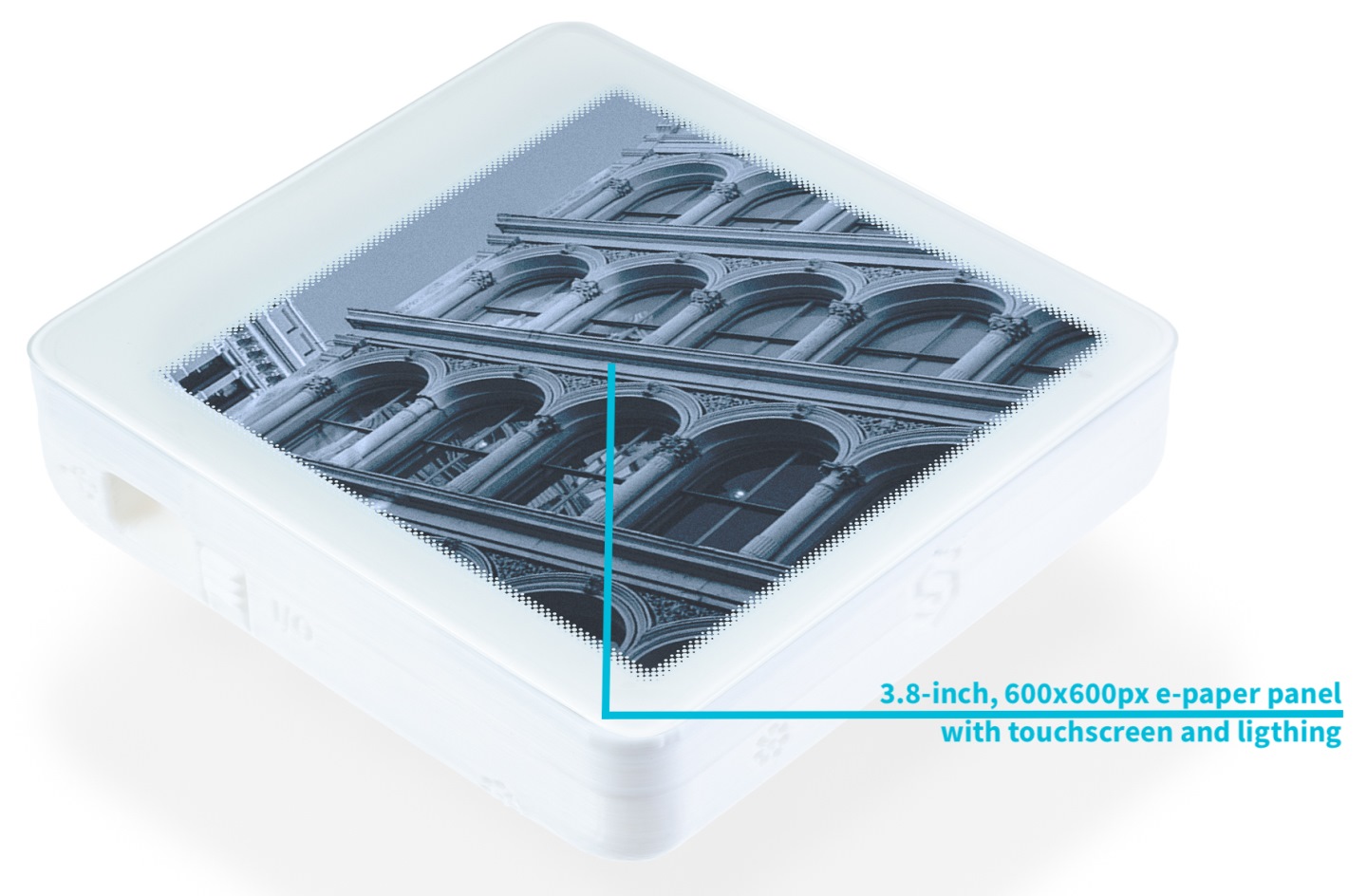 Inkplate 4 TEMPERA是載3.8吋電紙顯示器的開發套件。