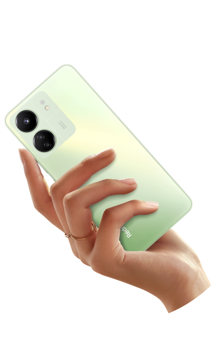 Redmi 13C 親民平價手機登場，4499 元就有高畫素鏡頭、大螢幕