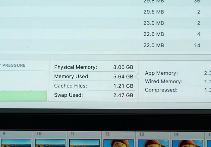 測試顯示，蘋果 MacBook Pro 的 8GB 記憶體不如 Windows PC 的 16GB 記憶體