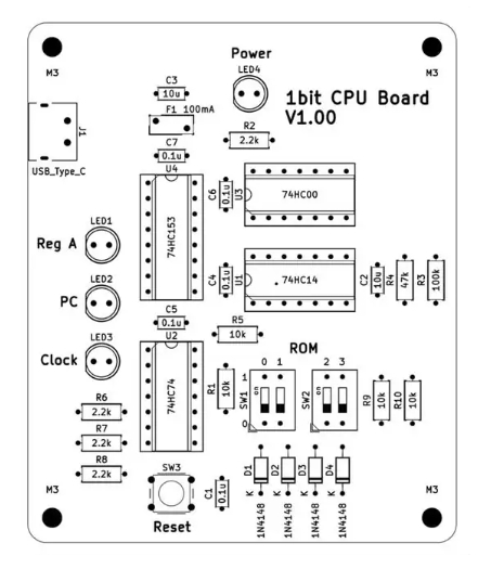 日本廠商打造史上最低階單板電腦Naoto64：1Hz1位元CPU，什麼事都不能做但上市就賣光？