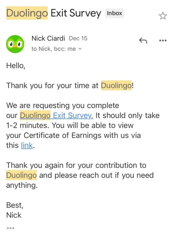 語言習平台Duolingo爆出已裁員數千名約聘翻人員，引入 AI 取代外包翻工