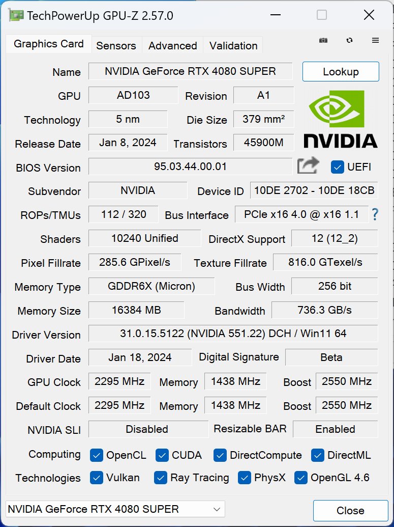 NVIDIA GeForce RTX 4080 Super效能實測，價格校回CP值更出色
