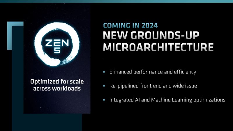 AMD Zen 5 CPU將於第二季度採用台積電3nm製程，並於第三季度量產