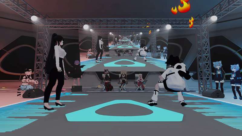 VIVE於日前在VR Chat舉行飆舞大賽，玩家穿戴自定位追蹤器大秀舞技