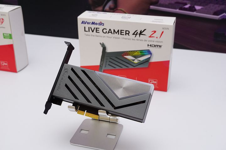 GC575 Live Gamer 4K 2.1 內接式影像擷取卡。