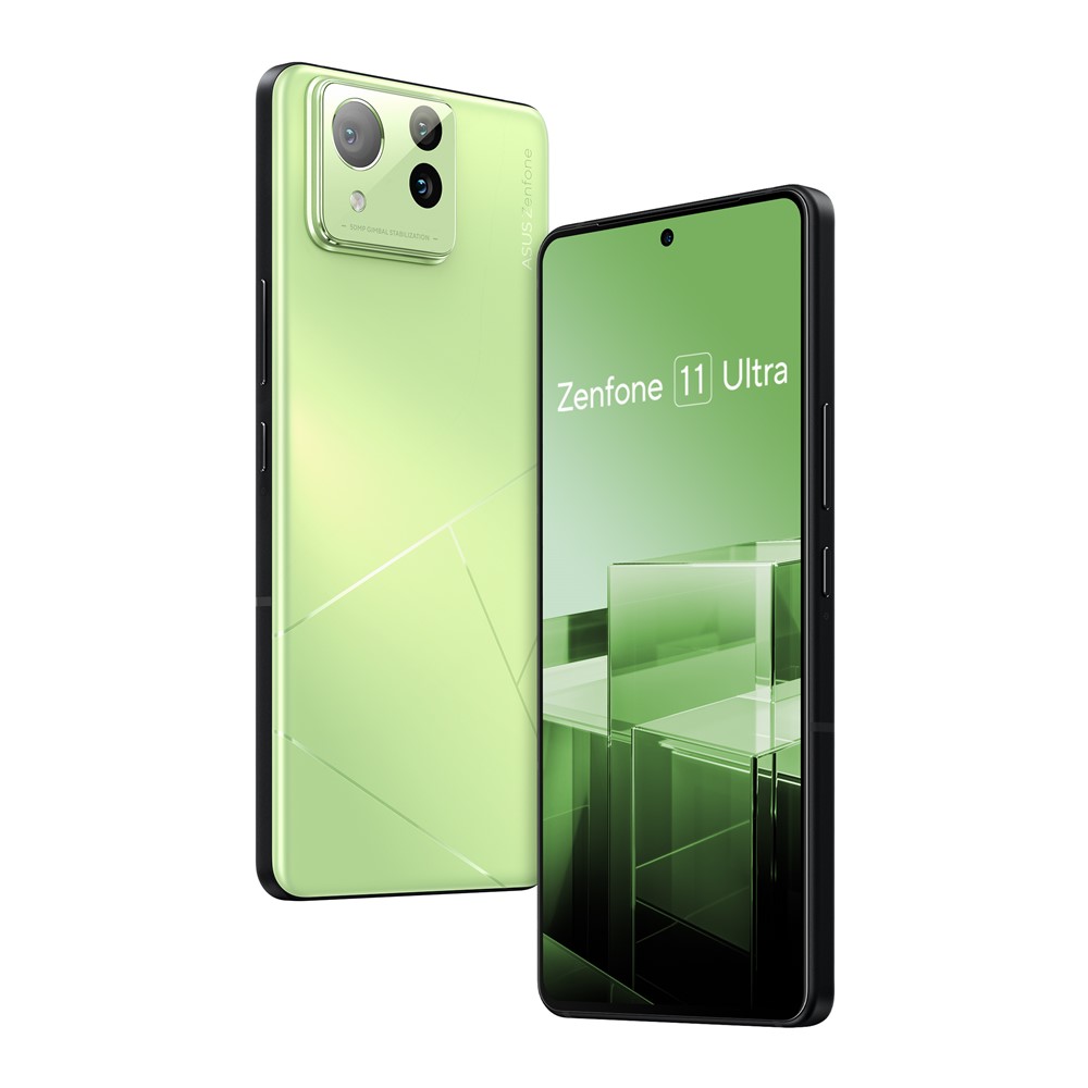 華碩 Zenfone 11 Ultra 推限量新色啦啦綠，售價 29,990 元起、7月底前購機抽巴黎來回機票