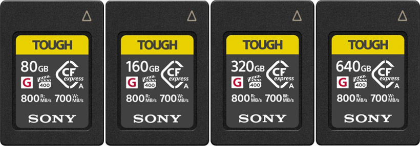 Sony宣布召回部份CFexpress Type A記憶卡，並提供免費修服務