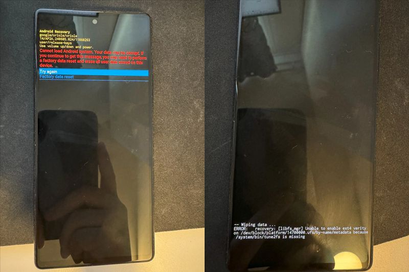 Google Pixel 6 部分機型恢復出廠設定竟直接變磚，目前還沒有解決方案