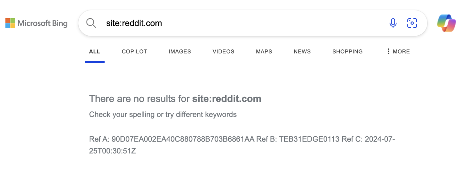 Reddit 大動作封鎖 Bing 搜尋，Google 獨享爬蟲權限