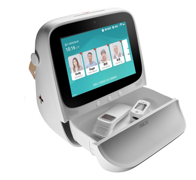 華碩 HealthHub 健康小站家用版登場：專為銀髮族、慢性病患打造，價格 24,999 元