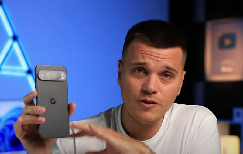 Google Pixel 9 Pro XL實機竟然先在烏克蘭Youtuber的影片中曝光