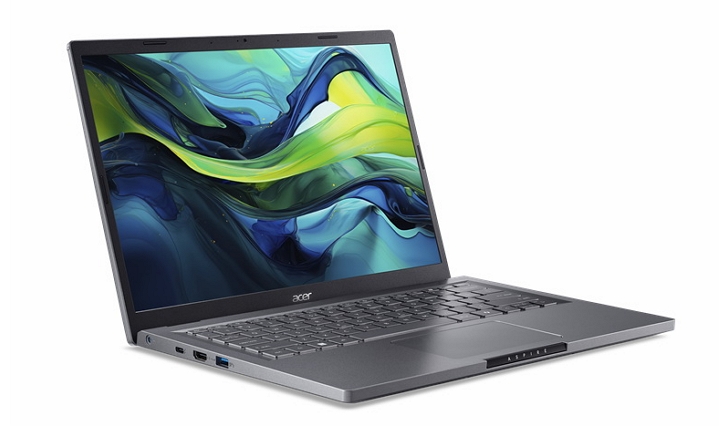 Acer Aspire 14 輕量級效能筆電開賣，加入 AI 功能、售價 26,900 元