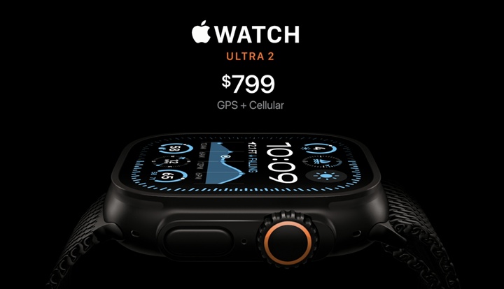 Apple Watch Ultra 2 推出黑色鈦金屬，支援睡眠呼吸中止偵測、售價 27,900 元起