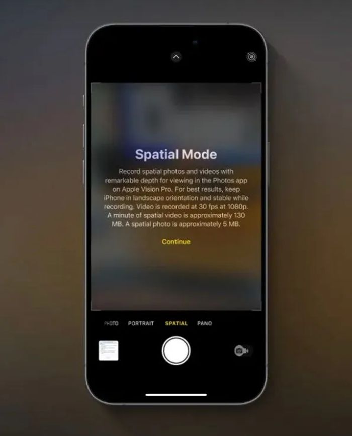 iOS 18.1為iPhone 15 Pro系列帶來空間照片拍攝功能