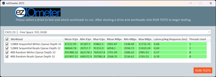 Gen4x4 攻頂的速度表現：7,400 MB/s！把 M.2 插槽榨乾的 KLEVV CRAS C925 M.2 NVMe PCIe SSD