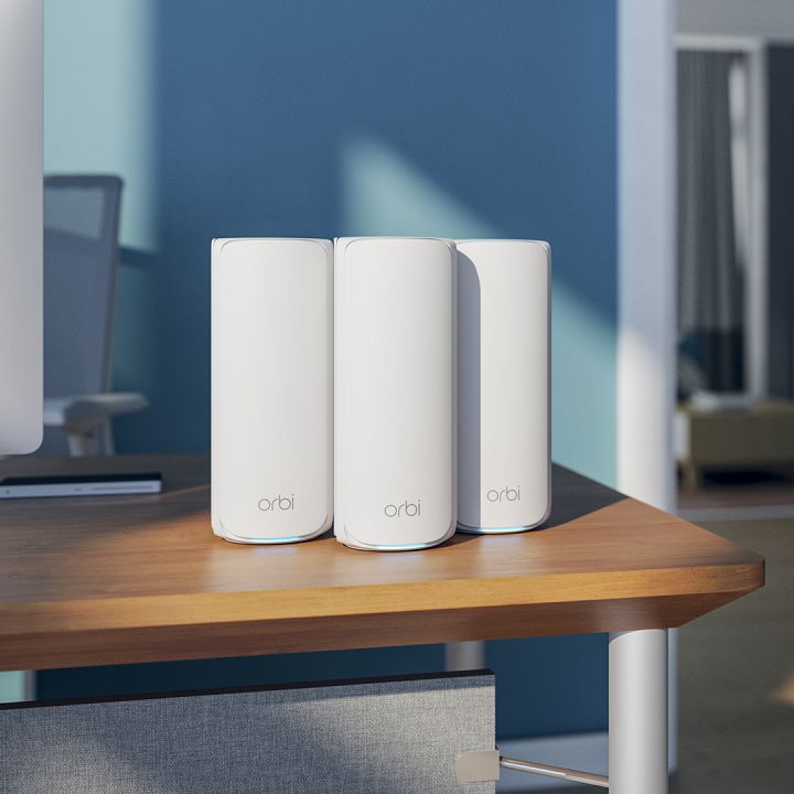 NETGEAR 顶级Mesh WiFi Orbi RBE97系列宣布在台上市，同步发表2.5G 小埠数Multi-Giga 交换器