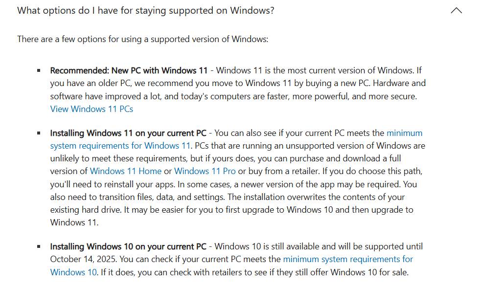 避免Windows 11升級出現問題，微軟建議最好的方法是買台新電腦