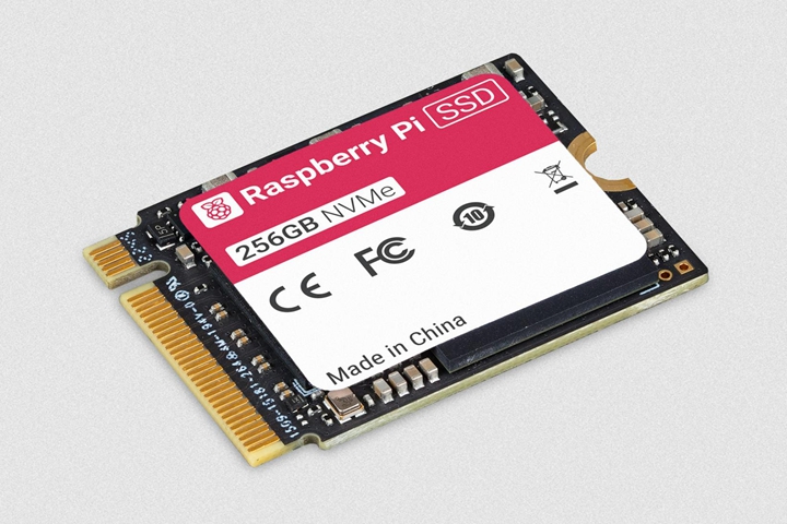 樹莓派官方 SSD 登場，還有官方 SSD 與 M.2 HAT 套裝組同步推出