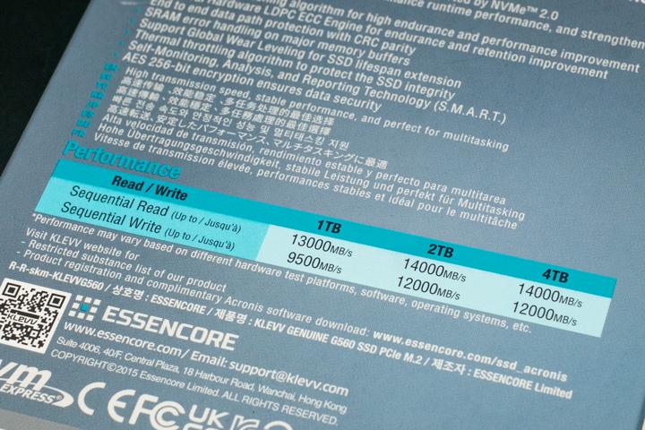 一點都不燙的 Gen5 SSD：KLEVV GENUINE G560 超越每秒 13,000MB 的讀取效能