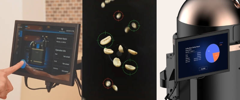 avercasso 全新 AI 咖啡生豆嚴選機 CS Lite 亮相：搭載 4K 鏡頭，透過 AI 自動剔除瑕疵豆