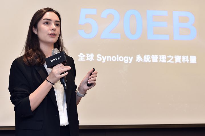 Synology 企業行銷經理江頌薇